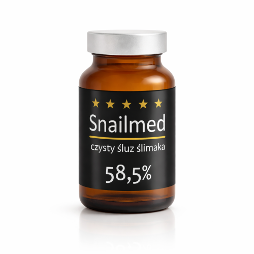 SNAILMED Czysty śluz ślimaka 58,5% SERUM CZARNE 1x8ml