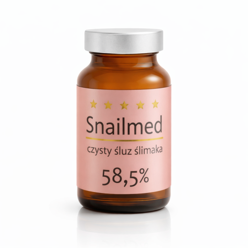 SNAILMED Czysty śluz ślimaka 58,5% SERUM PRZECIWTRĄDZIK. 1x8ml 