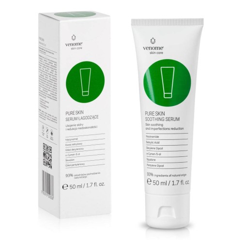 Venome Pure Skin Soothing Serum - Serum łagodzące 50ml