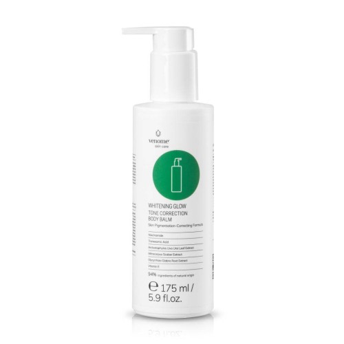 Venome Whitening Glow Tone Correction Body Balm - Balsam do ciała wyrównujący koloryt 175ml