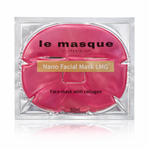 Kolagenowa maseczka na twarz Le Masque 1szt. - ciemnoróżowy