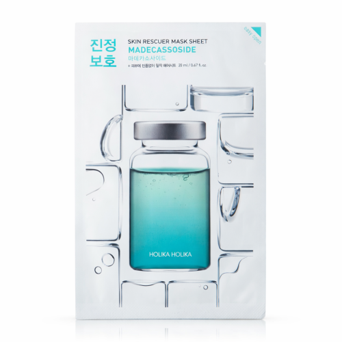 Holika Holika Skin Rescuer Mask Sheet Madecasocide - Antyoksydacyjna maseczka w płachcie z ekstraktem z wąkrotki azjatyckiej 1 szt.