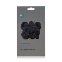 Holika Holika Pure Essence Mask Sheet Charcoal - Maska w płachcie z węglem aktywnym do skóry tłustej i problematycznej 1szt. 