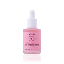 Anua - Peach 70% Niacin Serum - Serum rozjaśniające z 70% wodą brzoskwiniową 30ml