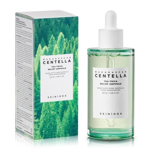 SKIN1004 Madagascar Centella Tea-Trica Relief Ampoule - Serum łagodzące do cery problematycznej 100ml