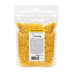 MINTbeauty Hot Film Wax Natural Wosk twardy do depilacji w granulkach 1kg