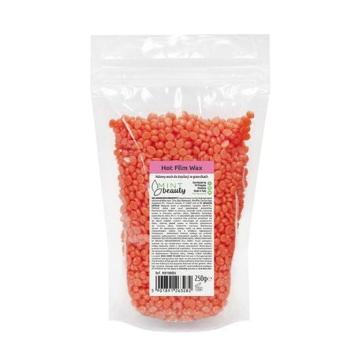 MINTbeauty Hot Film Wax Rose Wosk twardy do depilacji w granulkach 250g