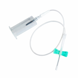 Igła typu motylek z uchwytem i wężykiem NewU 1szt. 21G 0,8x19mm 