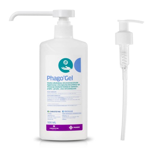 Medilab Phago’Gel z pompką do dezynfekcji rąk 500ml
