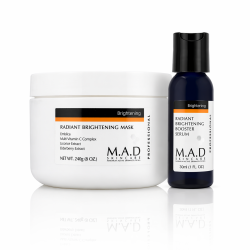 M.A.D Radiant Brightening Mask Maska Rozświetlająca 240g + Booster Serum 30ml