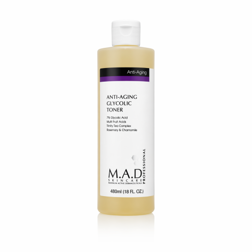 M.A.D Anti-Aging Glycolic Toner Tonik z kwasem glikolowym 7% 480ml