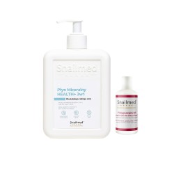 Snailmed Płyn micelarny HEALTH+ 3w1 300ml + żel do mycia ciała 20ml gratis
