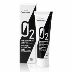Brow Henna® Oxygen O2 Farbka do brwi i rzęs 2.07 Czarny 15ml