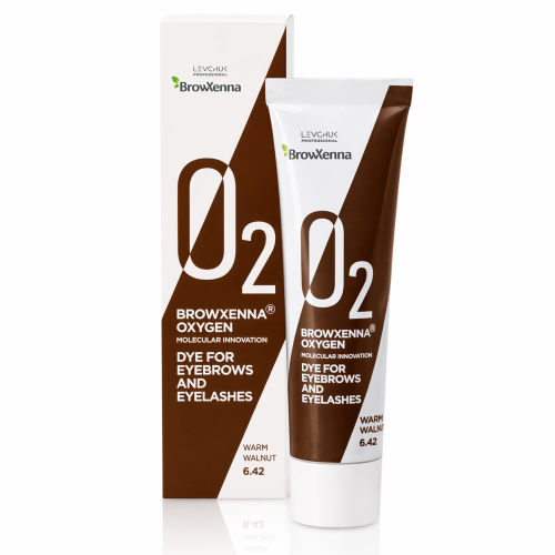 Brow Henna® Oxygen O2 Farbka do brwi i rzęs 5.67 Brązowy 15ml