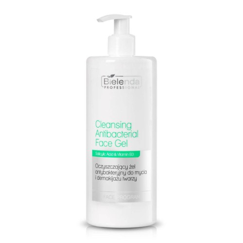 Bielenda Professional Antybakteryjny żel do demakijażu 500g