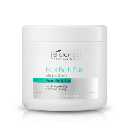 Bielenda Professional Sól do kąpieli stóp z Limonką i Miętą 600g