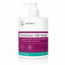 MEDISEPT Mediclean 420 Scrub - Mydło antybakteryjne 500ml