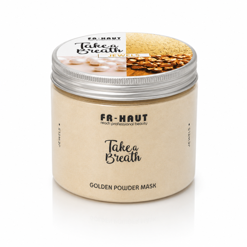 FR-HAUT Take a Breath Golden Powder Mask - Maska ze złotem do twarzy i ciała 495g