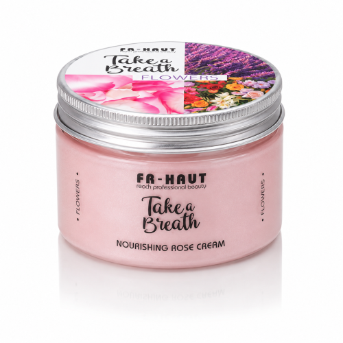 FR-HAUT Take a Breath Nourishing Rose Cream - Blasam do ciała z różą damasceńską 450ml