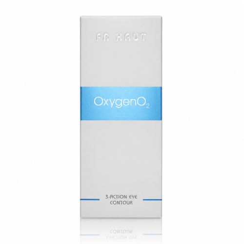 FR-HAUT Oxygen O2 3-Action Eye Contour - Żel drenujący na cienie i obrzęki pod oczami 15ml