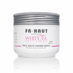 FR-HAUT White Tea Face-Neck Cream Mask - Maska dla skór dojrzałych poprawiająca owal twarzy 250ml