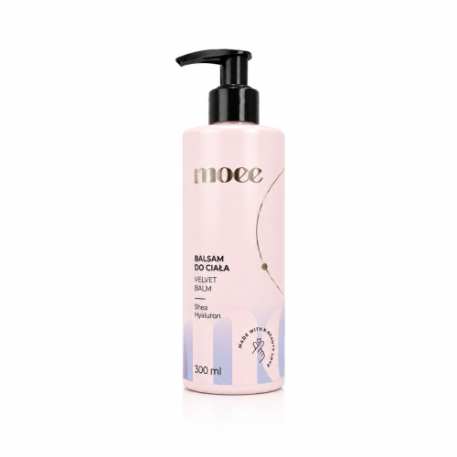 MOEE Velvet Balm bogaty balsam do ciała z masłem shea i kwasem hialuronowym 300ml