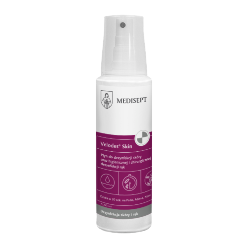 MEDISEPT Velodes Skin - płyn do dezynfekcji rąk i skóry 250ml