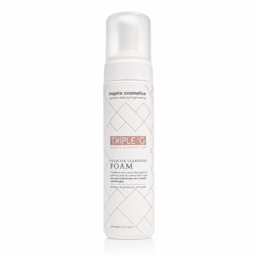Inspira:med TRIPLE'G Delicate Cleansing Foam - Kremowa, delikatna pianka oczyszczająca 200ml