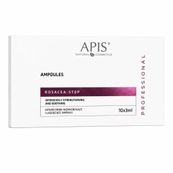 Apis Professional Rosacea-Stop Intensywnie wzmacniające i łagodzące ampułki (10x3ml)