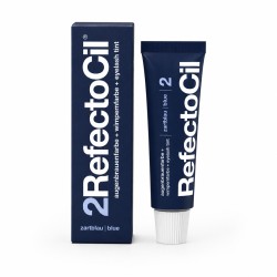 RefectoCil 2 - BLUE BLACK - czarno-niebieska henna do brwi i rzęs 15ml