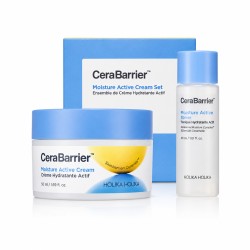 Holika Holika CeraBarrier Moisture Active Cream Special Edition - Zestaw do pielęgnacji twarzy: krem i toner 50 ml + 30 ml