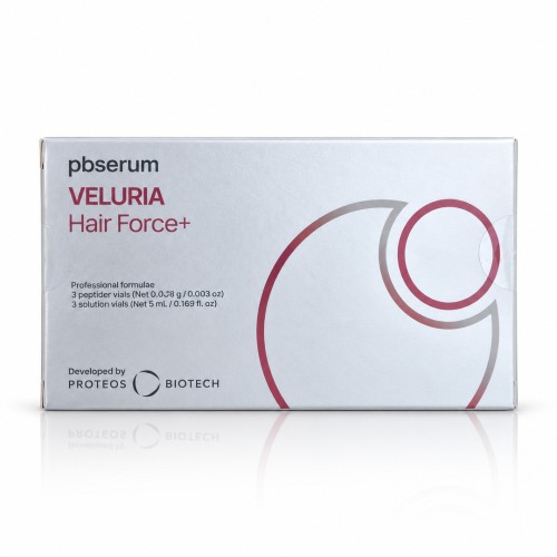 PBSerum Veluria Hair Force+ (3 powder vials + 3x5 ml)