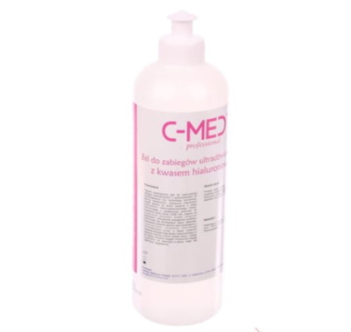 ULTRASOUND GEL WITH  HYALURONIC ACID  500g