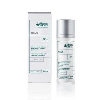 DOTTORE- novo- krem z 8% kwasem glikolowym 50ml
