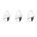 RefectoCil Refill Eyelash Lift Pads – Silikonowe podkładki do liftingu różne rozmiary 2szt.-M koniec serii 