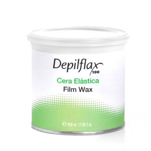 DEPILFLAX 100 Elastyczny  wosk do depilacji  puszka - 500ml Naturalny