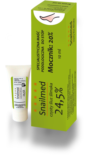 SNAILMED - Maść do Stóp ze śluzem ślimaka 10ml 