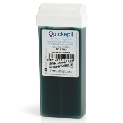 QUICKEPIL Wosk do depilacji rolka - Azulen 110g 