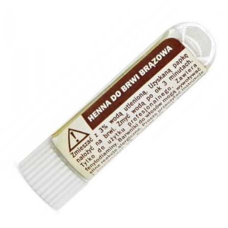 HENNA KRAKOWSKA - proszkowa BRĄZOWA 1ml 