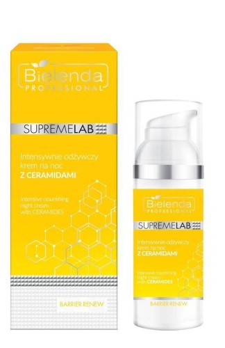 Bielenda Professional Supremelab Barrier Renew Intensywnie odżywczy krem na noc z ceramidami 50ml