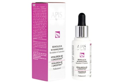 Apis Professional Rewolucja w nawilżaniu Hyaluron 4D + Lingostem 30ml