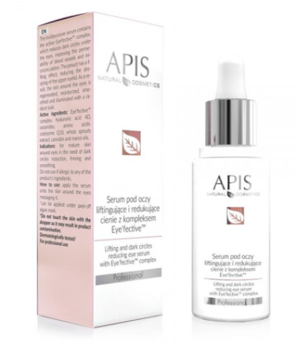 Apis Professional Serum Pod Oczy Liftingujące i Redukujące Cienie z Kompleksem Eye’fective™ 30ml