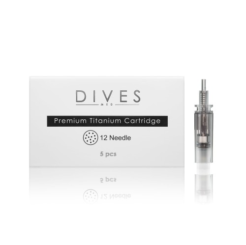 DIVES MED - X-PEN kartridże zabiegowe 12 igieł - 5 sztuk